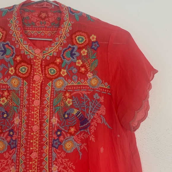 SOLD Johnny Was Mikones Tunic XS - Picture 6 of 13